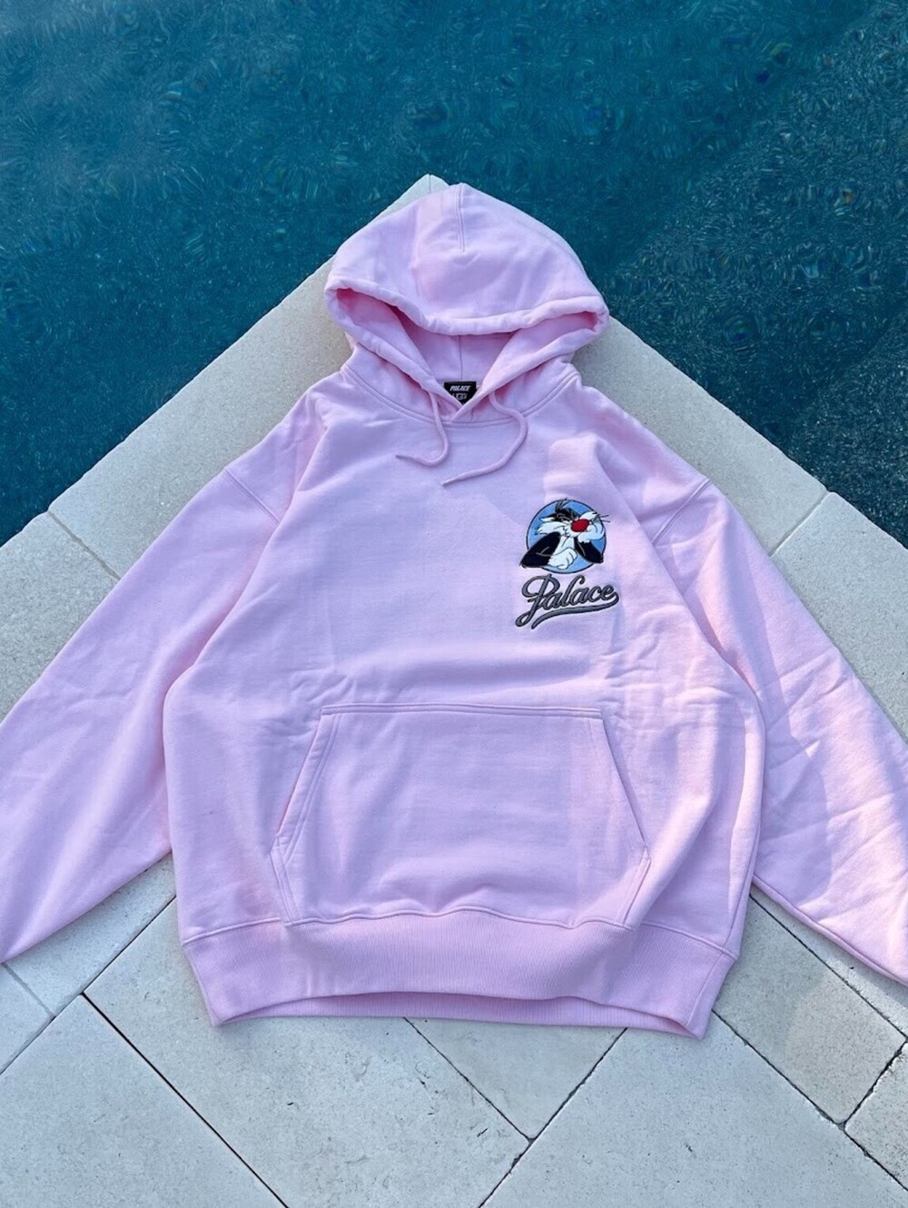 UGG X Palace Long Sleeve Hoodie Men's Size XL Pink NEW